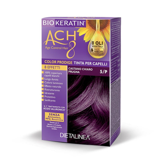 Hair Dye 5/P Light Brown Plum