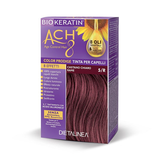 Hair Dye 5/R Light Brown Copper