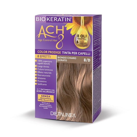 Hair Dye 8/D Light Golden Blonde